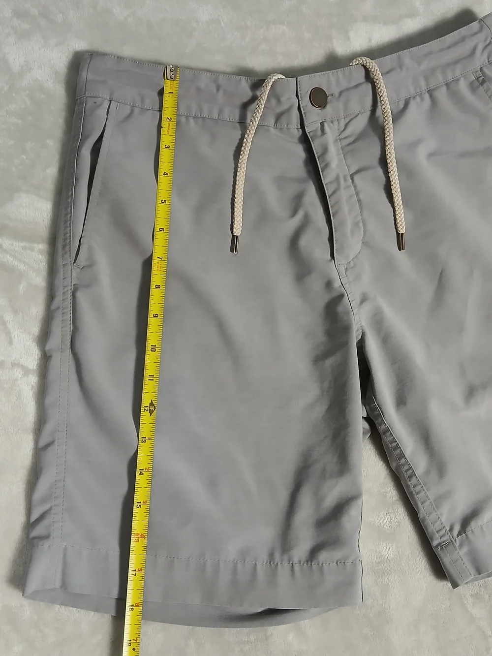 Faherty All Day Shorts 32 Men's Gray